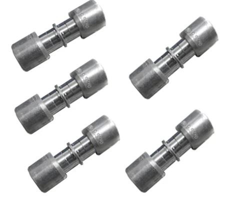 Aluminum 5/8" Connector 5/Pk