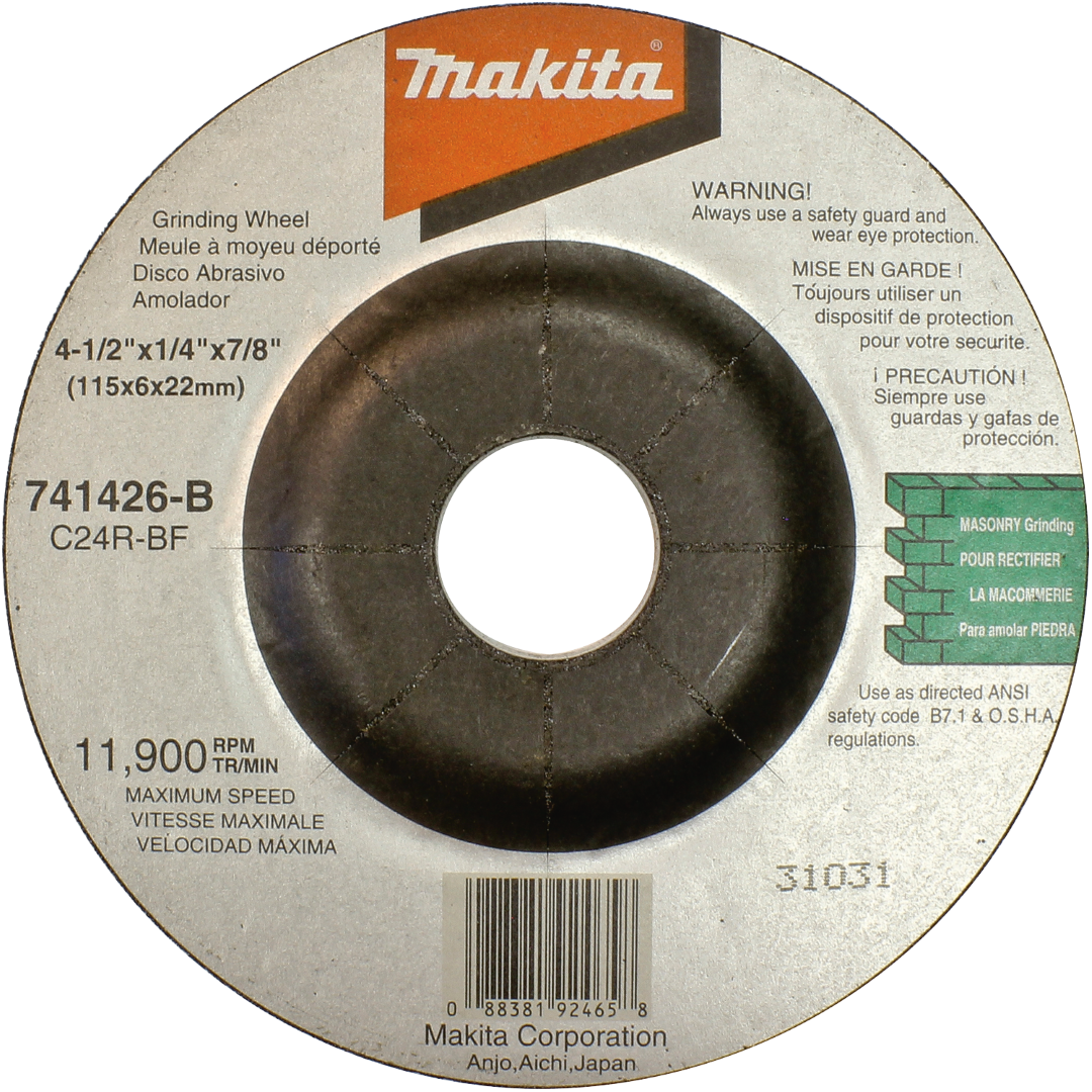 MASONRY WHEEL 4-1/2" PK OF 25