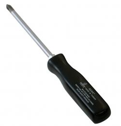 #2 Phillips x 4" Black Screwdriver