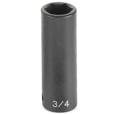 1/2 In Dr Deep SAE Impact Socket - 1-3/16 In