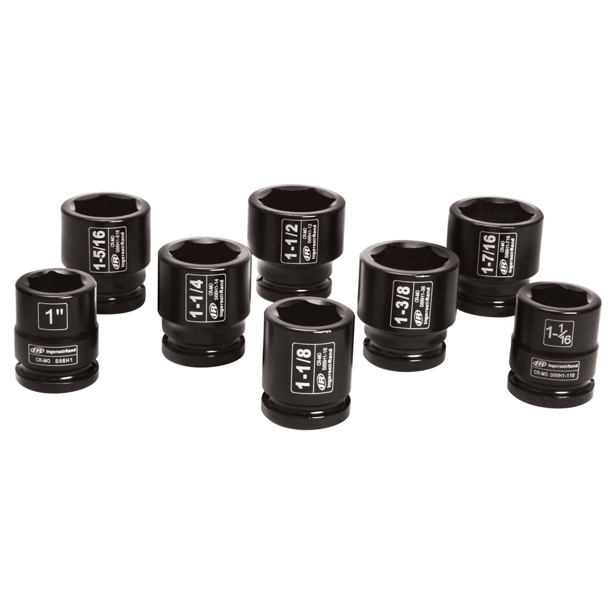 3/4 In Dr SAE Impact Socket Set - 8-Pc