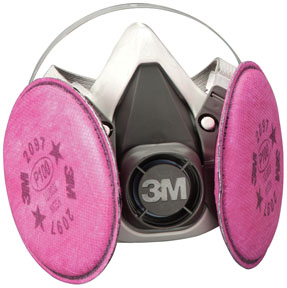 3M P100 Half Facepiece Respirator - Medium Packout