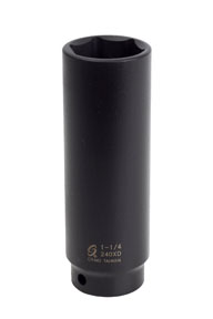 1/2 In Dr SAE Extra Deep Impact Socket - 1-1/4 In