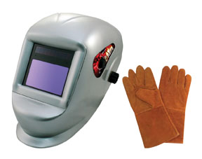 Deluxe Solar Auto-Darkening Welding Helmet w/ Bigger Window, 13.