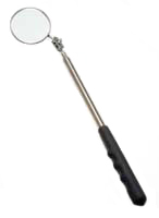 Extra Long 2-1/4" Diameter Magnifying Inspection Mirror