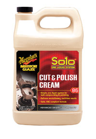 M86 Mirror Glaze Solo Cut & Polish Cream 1 Gallon