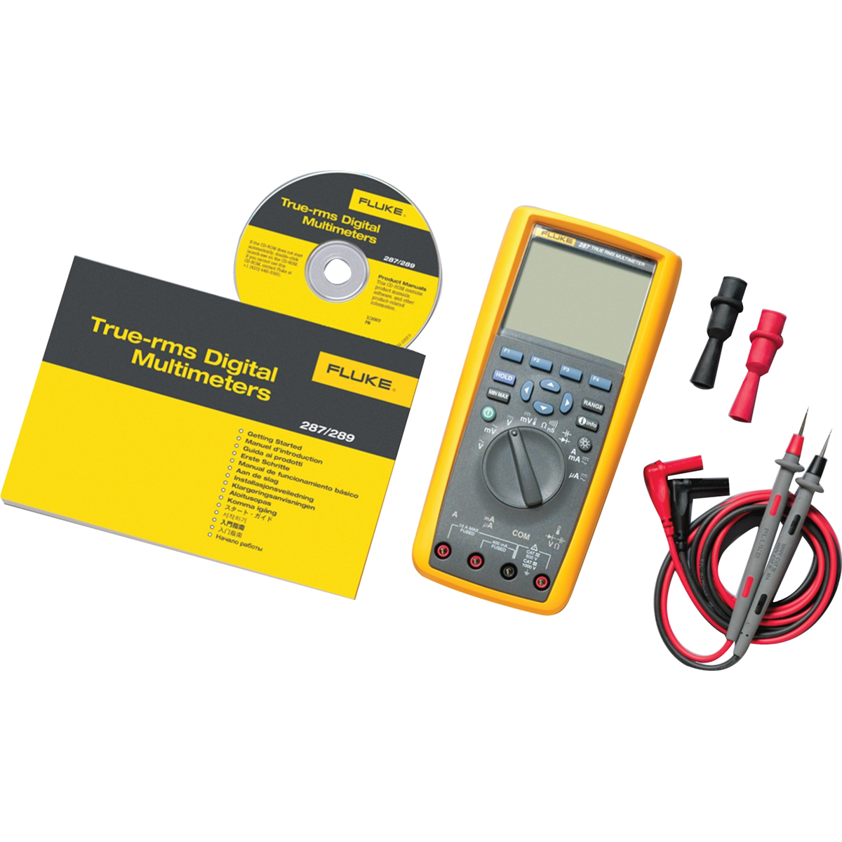 True-rms Electronics Logging Multimeter with TrendCapture