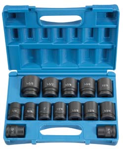 3/4'' Drive Standard Length Fractional Set - 14-Pc