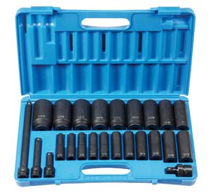 1/2 In Dr Deep Length Fractional Set - 24-Pc