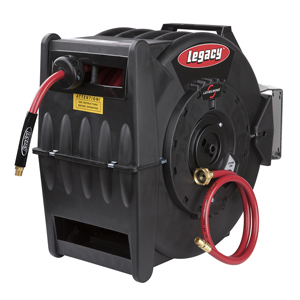 Legacy Manufacturing | L8306 | Legacy Levelwind Retractable Air Hose Reel 3/8" x 75 ft