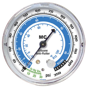 2-1/2" Low Side R-134A/R-12 Replacement Gauge