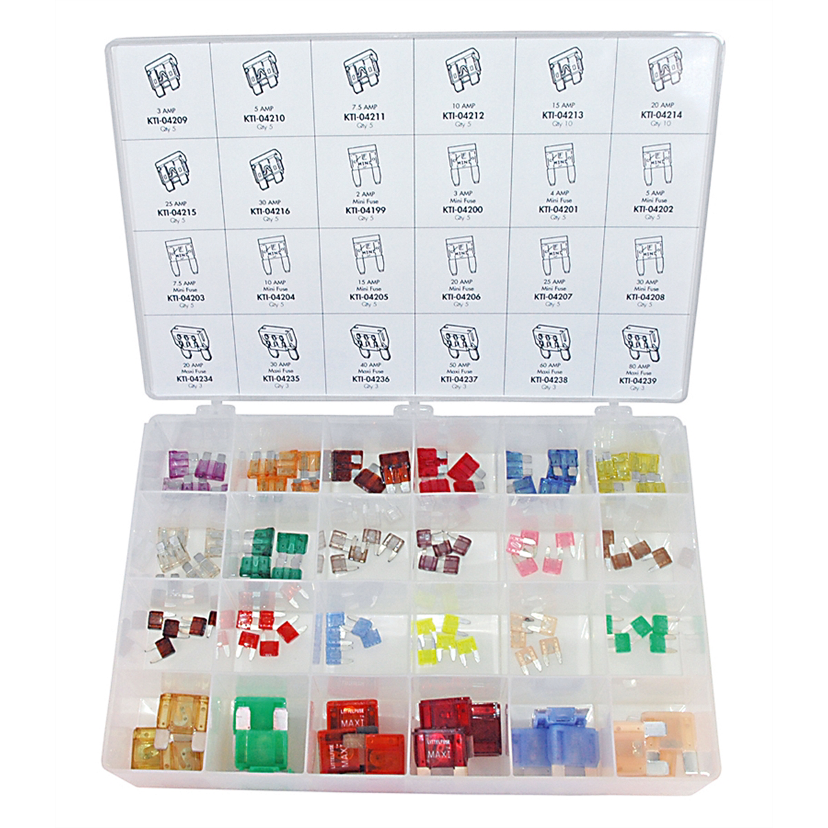 Plug-in Fuse Assortment - 118-Pc