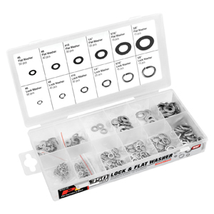 Lock and Flat Washer Hardware Kit - 350-Pc