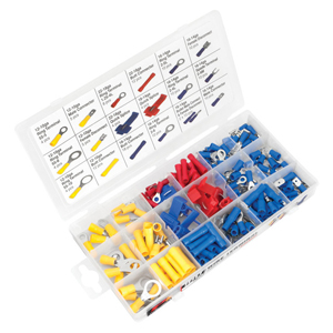 Wire Terminal Assortment Kit - 160-Pc