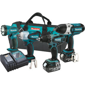 Makita | LXT421 | 18 Volt LXT Lithium Ion Automotive Combo Kit