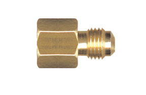 1/2" ACME F x 1/4" FL (7/16-20")-M R134a Adapter Coupler