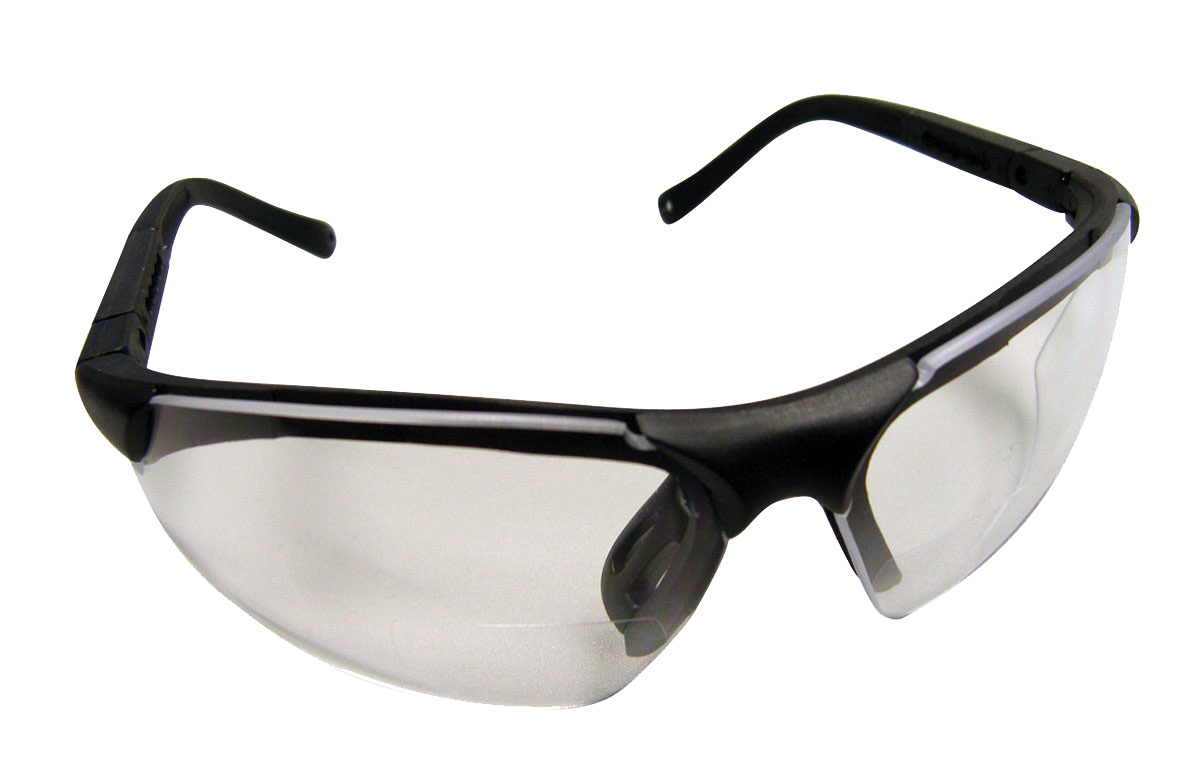 Sidewinders Readers Safety Glasses - +1.00x Strength