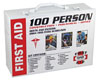 disc. First-Aid Kit in Metal Cabinet - 100 Person