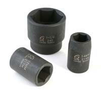 1/2 In Dr 6 Pt Standard SAE Impact Socket - 1-3/16 In