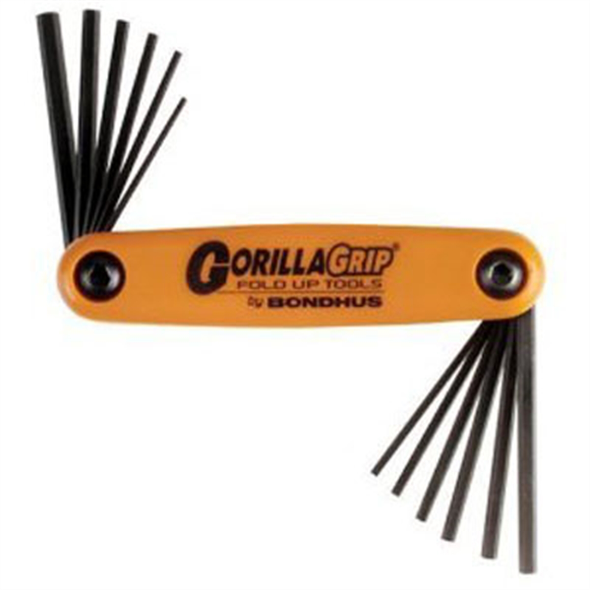 Bondhus GorillaGrip Hex Key Set 12pc 5/64"-5/32" Durable