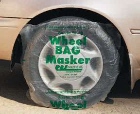 Wheel BAG Maskers w/ Split Back for 13 -15 In Tires 100/Box