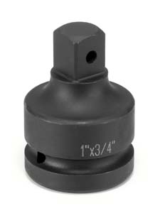 Impact Socket Adapter - 1 In Female x 3/4 In Male w/ Pin Hole