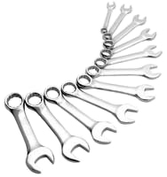 SAE Stubby Combination Wrench Set - 11-Pc