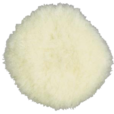 Synthetic Wool Bonnet Hook-Face Buffing Pad - 3 In