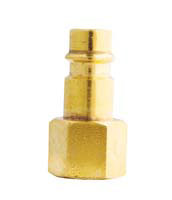 V-Style Hi-Flow Brass Plug - 1/4" Female NPT