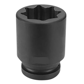 1 In Drive 8 Pt Double Square/Railroad Deep Impact Socket - 1-1/