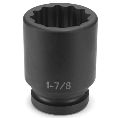 1 In Dr 12 Pt Deep Impact Socket - 2-1/16 In