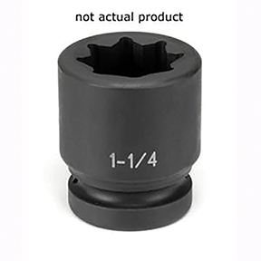 1" Drive x 1-1/16" Standard - 8 Point Impact Socket