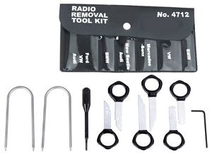 Euro Radio Removal Tool Kit