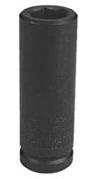 3/4" Drive 1-1/8" 6-Point Deep Length Thin Wall Impact Socket