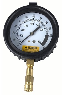 Fuel Injection Gauge - 3-1/2 Inch