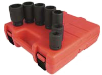 3/4\" Drive 7 Piece Metric Truck Service Set