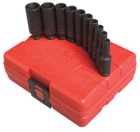 1/4\" Drive 10 Piece Deep Magnetic Set