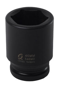 1\" Drive x 46mm, Deep Impact Socket