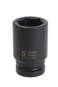 1\" Drive x 40mm, Deep Impact Socket