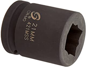 3/4\" Drive x 21mm, Square, 4 Point Impact Socket