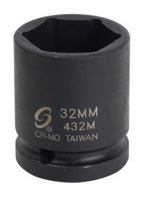 3/4\" Drive x 32mm, Standard Impact Socket