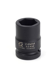 3/4\" Drive x 24mm, Standard Impact Socket