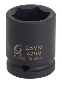 3/4\" Drive x 28mm, Standard Impact Socket