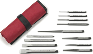 12 Pc. Punch and Chisel Set