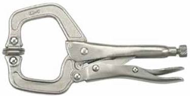 Swivel Pad C-Clamp Locking Pliers