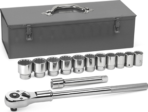 3/4\" DRIVE 13 Pc. SAE Standard Socket Set