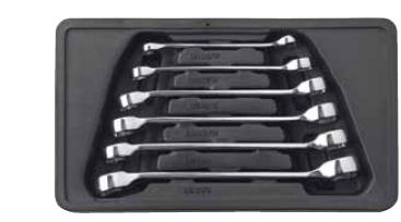 z-dup 6 Pc. Flare Nut Non-Ratcheting Wrench Set SAE
