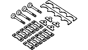 Cylinder Liner Clamp Set