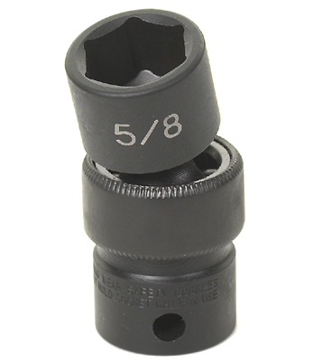 3/8 In Dr 6 Pt Standard Universal Metric Impact Socket - 10mm