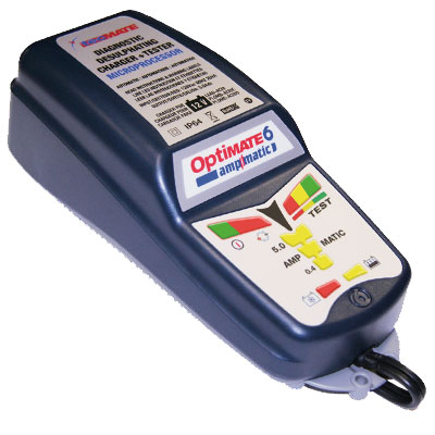 BATTERY CHARGER, 12V, AMPMATIC / OPTIMATE 6